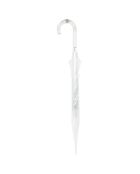 Parapluie cloche - Ouverture automatique transparent/blanc