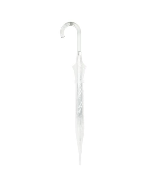 Parapluie cloche - Ouverture automatique transparent/blanc