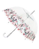 Parapluie cloche - Ouverture automatique - à fleurs transparent