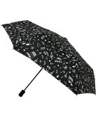 Opvouwbare paraplu - Automatische opening - donkerblauwe muzieknoot