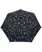 Opvouwbare paraplu - Automatische opening - donkerblauwe muzieknoot