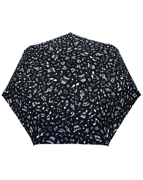 Faltbarer Regenschirm — Automatische Öffnung — dunkelblaue Musiknote