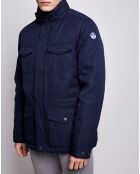 Parka Norfolk Shipyard bleu marine