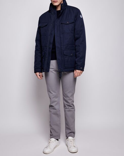 Parka Norfolk Shipyard bleu marine