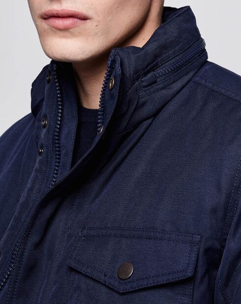 Parka Norfolk Shipyard bleu marine