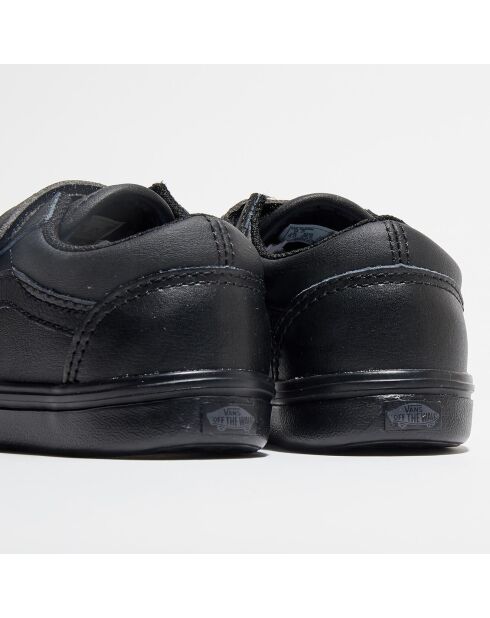 Sneakers en Cuir ComfyCush Old Skool Classic Tumble noires