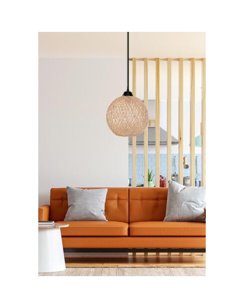 Suspension 190 JB blanc/marron - D.24 cm