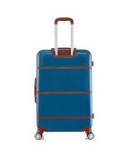 3 Valises & Vanity 4 roues doubles Walter-C 30/55/65/75 cm bleu