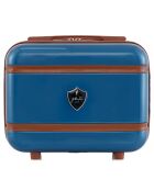 3 Valises & Vanity 4 roues doubles Walter-C 30/55/65/75 cm bleu