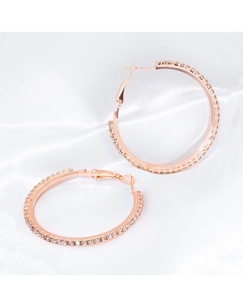 Créoles Eoline rosées