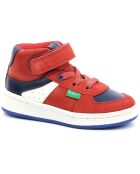 Sneakers Bilbon Bb Mid rouge/bleu/blanc