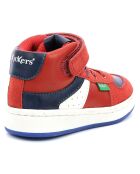 Sneakers Bilbon Bb Mid rouge/bleu/blanc