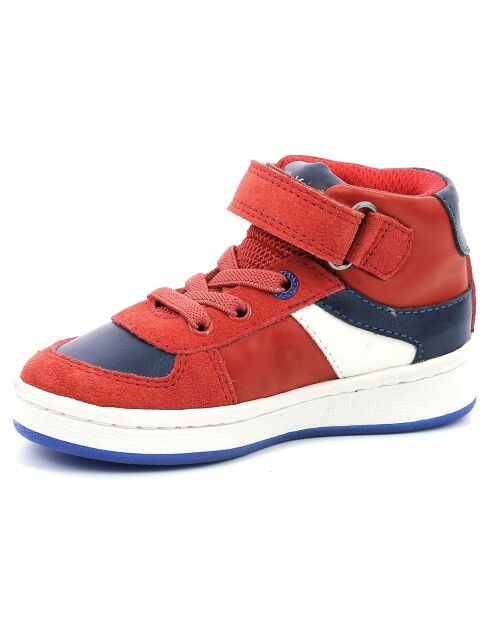 Sneakers Bilbon Bb Mid rouge/bleu/blanc