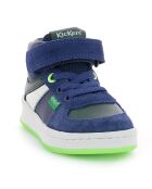 Sneakers Bilbon Bb Mid bleu/vert/blanc
