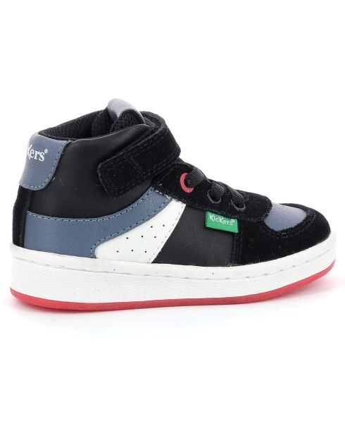 Bilbon Bb Mid zwart/grijs/witte sneakers