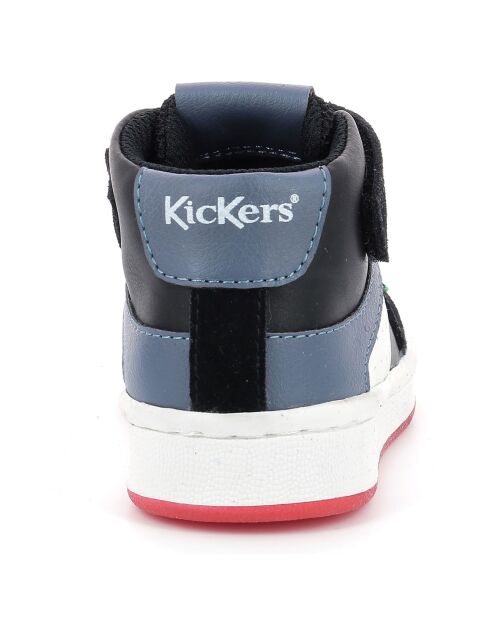 Bilbon Bb Mid zwart/grijs/witte sneakers