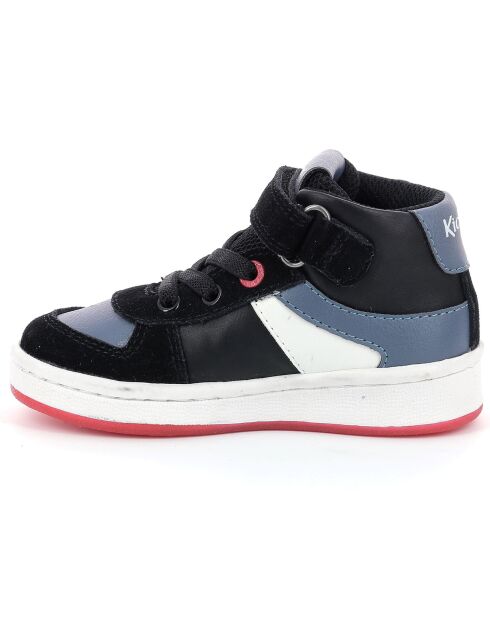 Bilbon Bb Mid zwart/grijs/witte sneakers