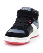 Sneakers Bilbon Bb Mid noir/gris/blanc