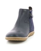 Boots en Cuir Vermillon marine