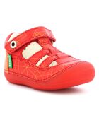 Salomés en Cuir Sushy rouge galactic