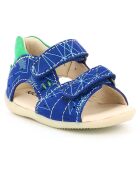 Sandales en Cuir Boping-2 bleu/vert