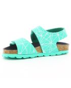 Sandales en Cuir Summerkro vertes