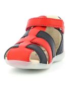 Sandales en Cuir Bigflo-2 marine/rouge/blanc