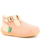 Salomés en Cuir Bonbek-2 rose ethnic