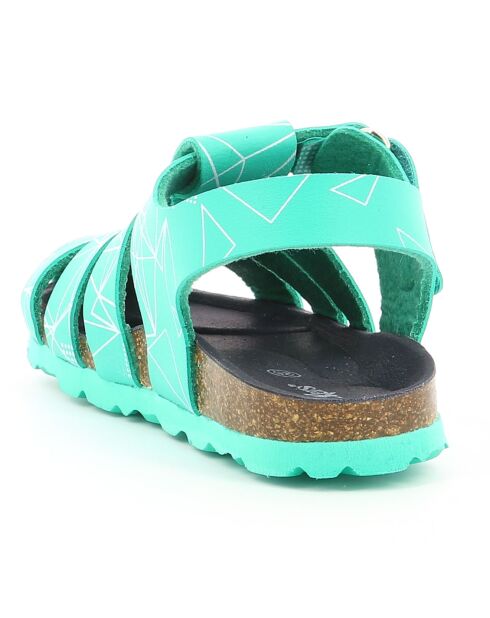 Sandales Summertan vertes