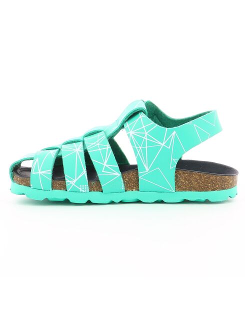 Sandales Summertan vertes