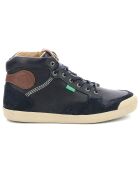 Sneakers en Cuir Trial High marine