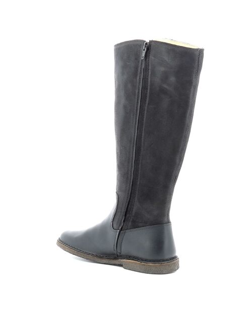 Bottes en Cuir Tintta noires