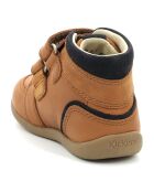Bottillons en Cuir Bikro Mountain camel