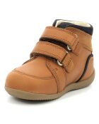 Bottillons en Cuir Bikro Mountain camel
