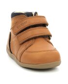 Bottillons en Cuir Bikro Mountain camel