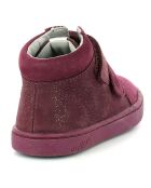 Sneakers en Cuir Likro bordeaux