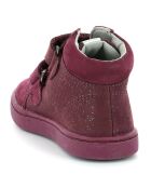 Sneakers en Cuir Likro bordeaux