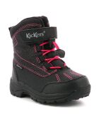 Boots fourrées Jump Wpf noir/rose brillant