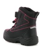 Boots fourrées Jump Wpf noir/rose brillant