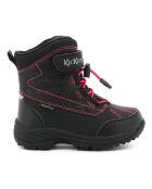 Boots fourrées Jump Wpf noir/rose brillant