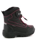 Boots fourrées Jump Wpf noir/rose brillant