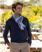 Sciarpa in jeans blu Hendaye - 165x50 cm