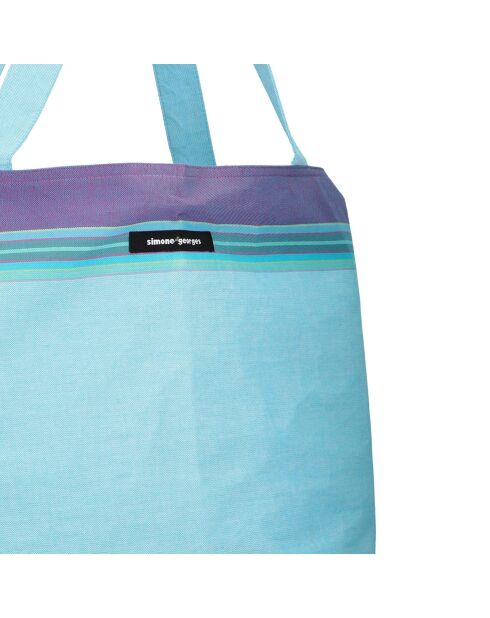 Sac de plage Tiwi bleu ciel - 44x54x22 cm