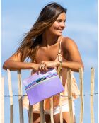 Pochette de plage Trinité violette - 20x28 cm