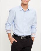 Chemise regular Stretch bleu ciel