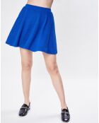 Jupe Jagger bleu royal