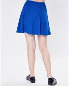 Jupe Jagger bleu royal