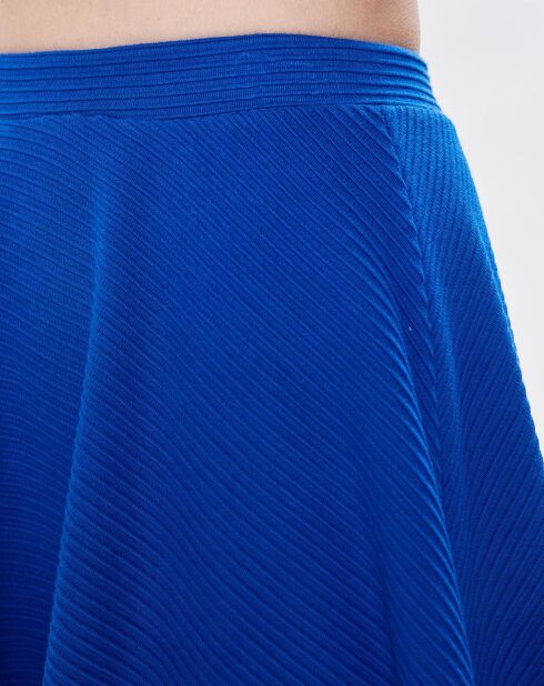 Jupe Jagger bleu royal