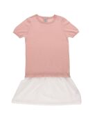 Robe Russy rose/blanc