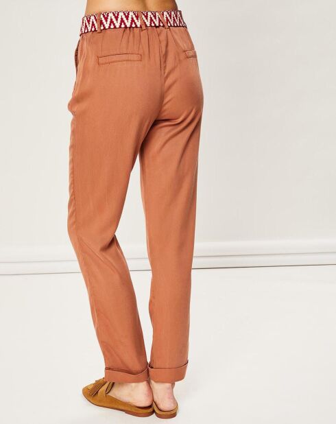 Pantalon Aaron terracota